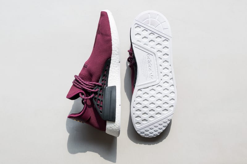 Adidas nmd human race cheap maroon