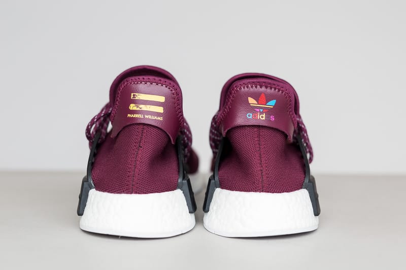 Pharrell nmd maroon hotsell