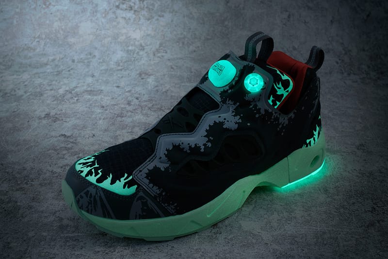 Reebok insta pump glow in the dark hotsell