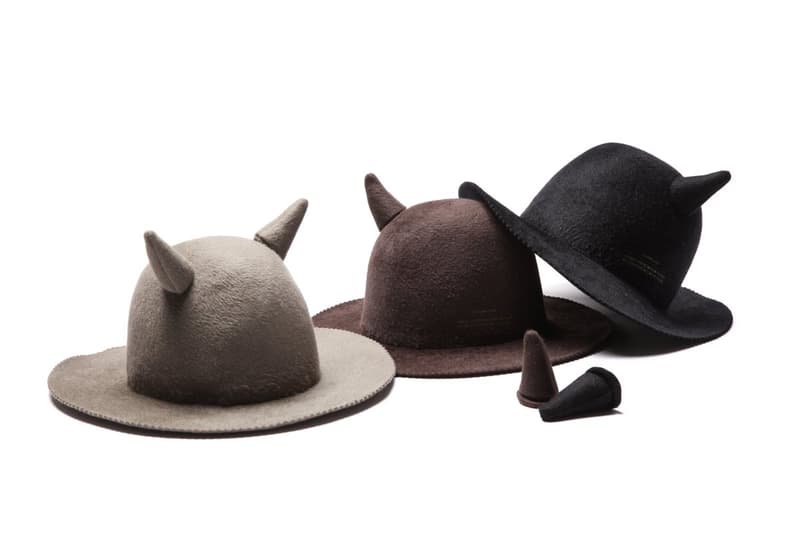 John UNDERCOVER × KIJIMA TAKAYUKI
黒ハット UNDERCOVER x Kijima Takayuki 2016 Fall Hat Collection