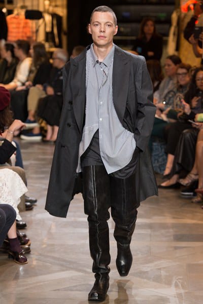 エルメス 2017ss ランウェイコレクション シャツジャケット