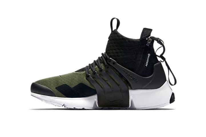 olive green nike presto extreme