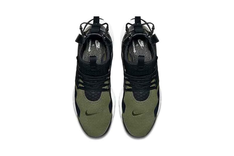 nike presto extreme olive green