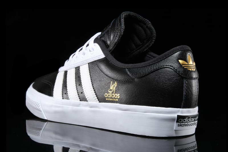 Adidas leather sale skate shoes