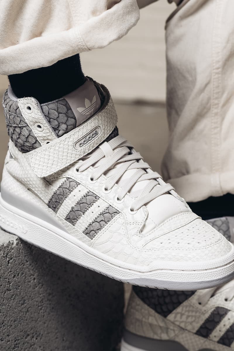 adidas Originals Forum Hi OG in White/Grey | HYPEBEAST