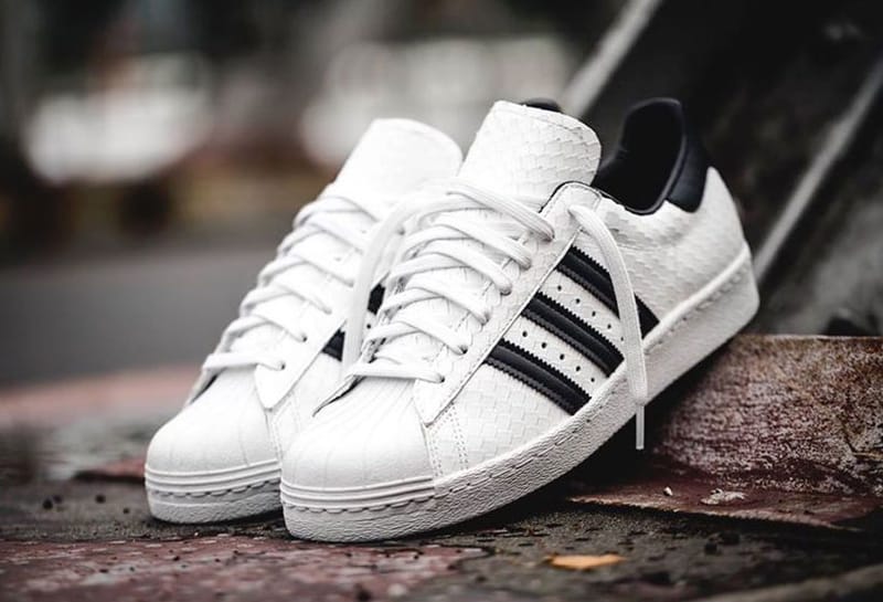 Originals superstar 80s black and clearance white