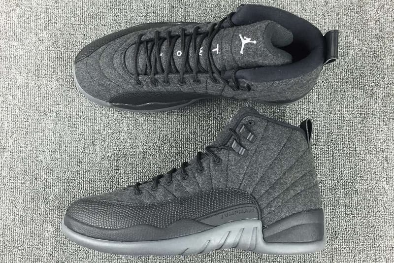 Grey wool 2025 jordan 12