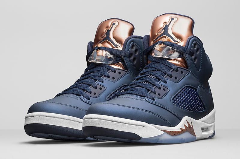 Jordan on sale 5s bronze