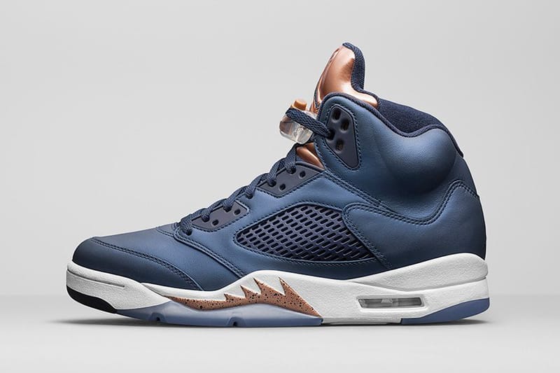 Blue and best sale bronze jordan 5