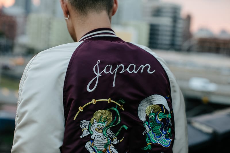 Alpha industries japan hot sale dragon bomber jacket