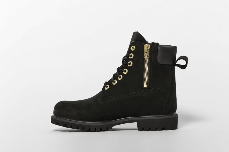 Black gold timbs best sale