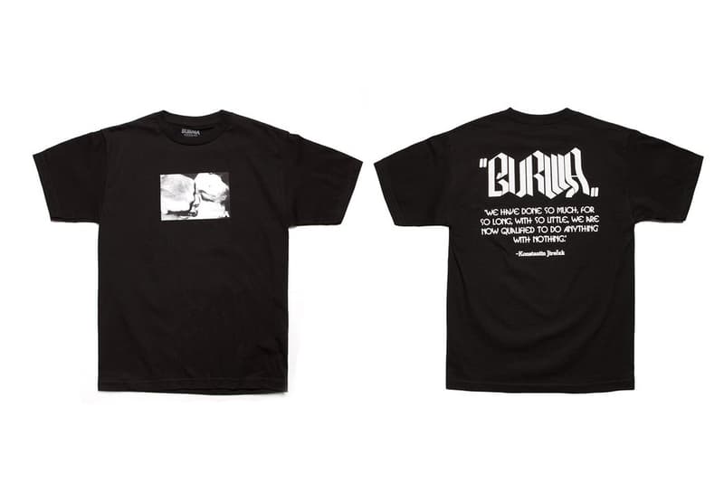 BURMA Tu Mira T-shirt Collection | HYPEBEAST