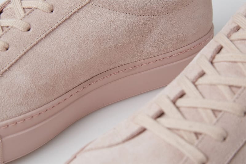 Common projects sales blush suede