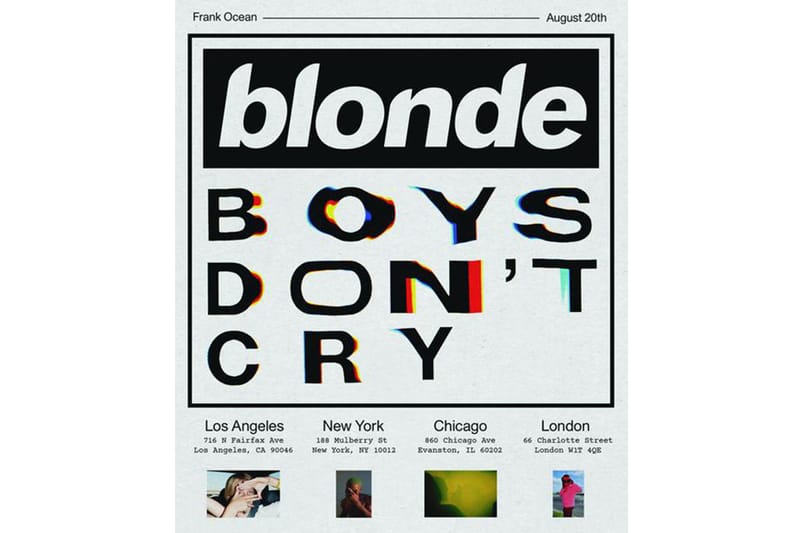 新品frank ocean blond 写真確認要 Blonde (イエロー・ヴァイナル仕様/2枚組アナログレコード