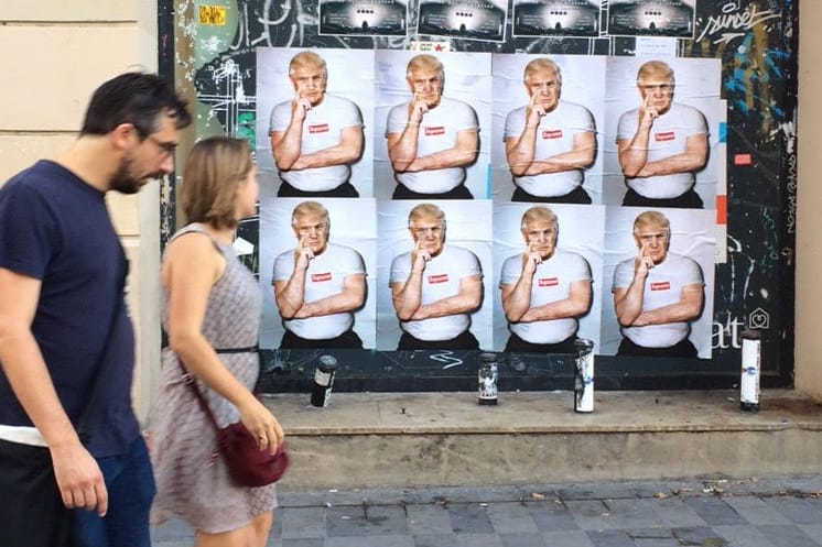 【極希少】Kidult Supreme Trumpポスター SUPREME kidult トランプ ポスター Supreme x Donald Trump — Juanma Jmse