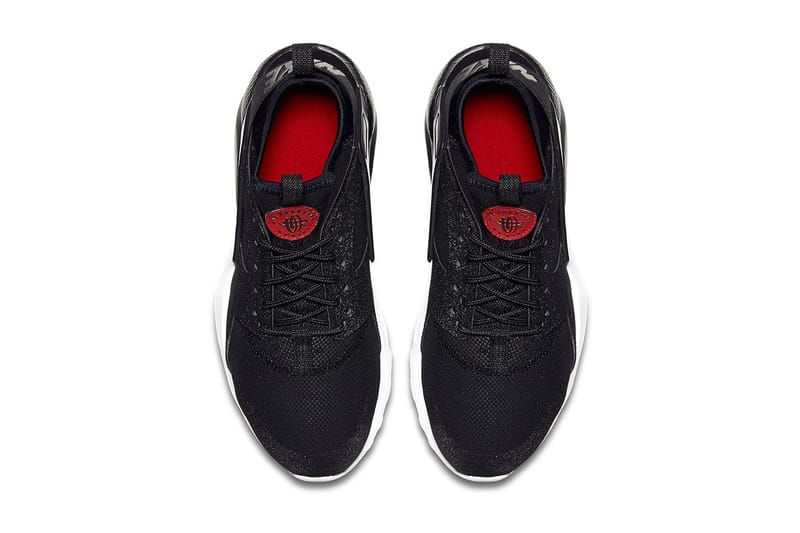 Nike huarache ultra on sale gs black red