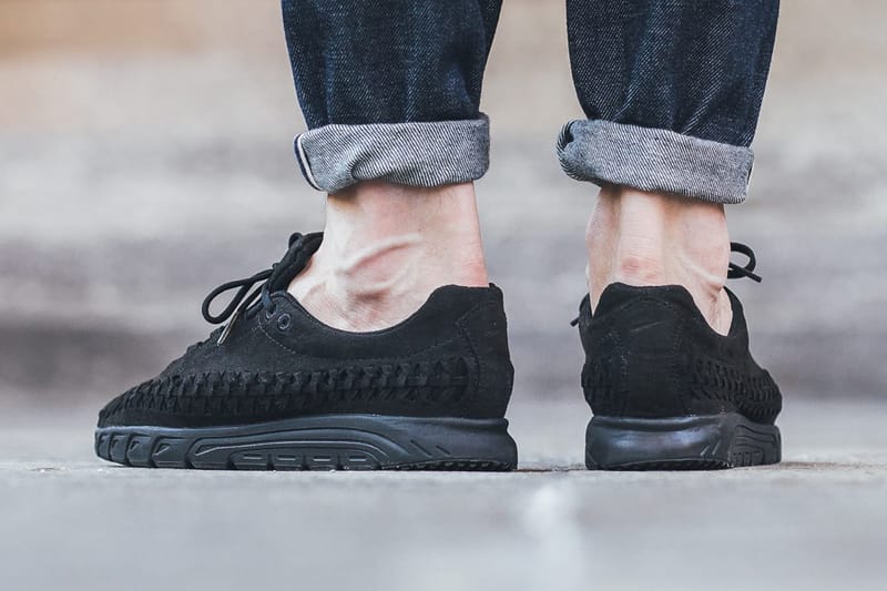 Nike mayfly cheap woven trainers black