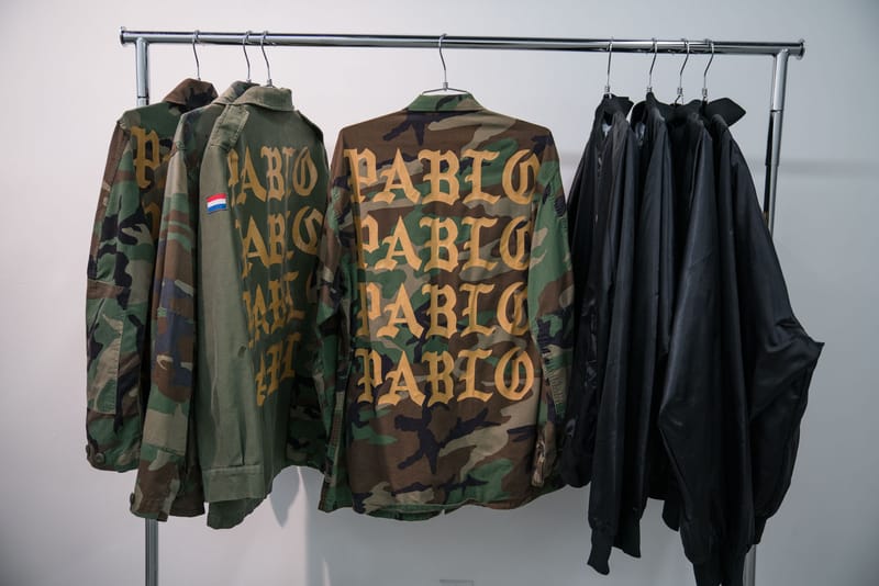 Pablo army outlet jacket