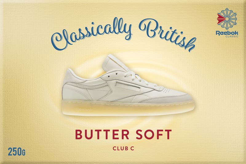 Reebok club c store butter soft