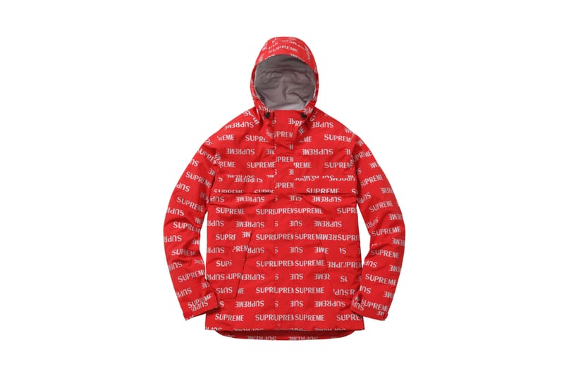 Supreme 3m reflective clearance repeat taped seam jacket