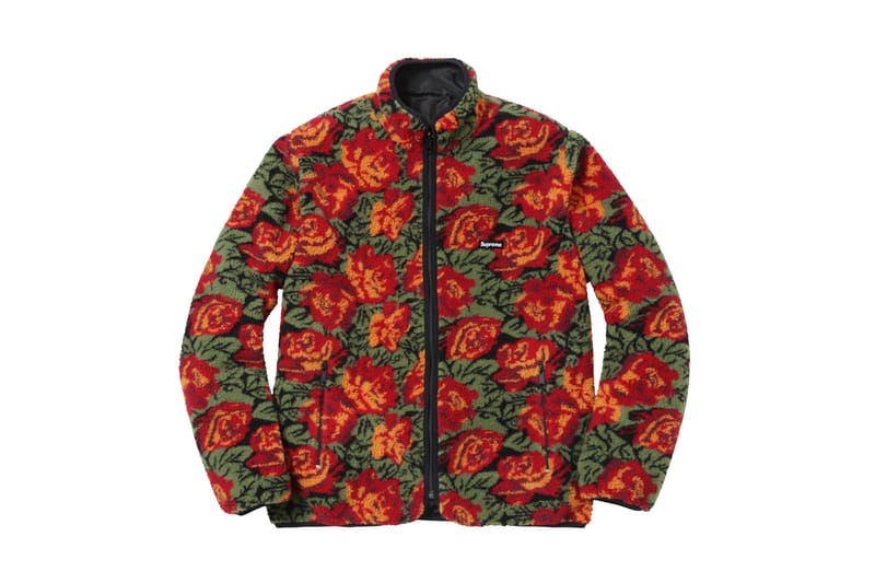 Supreme floral outlet fleece