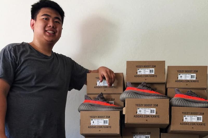 Sneaker Reseller Allen Kuo Reselling Kanye West Yeezy 350