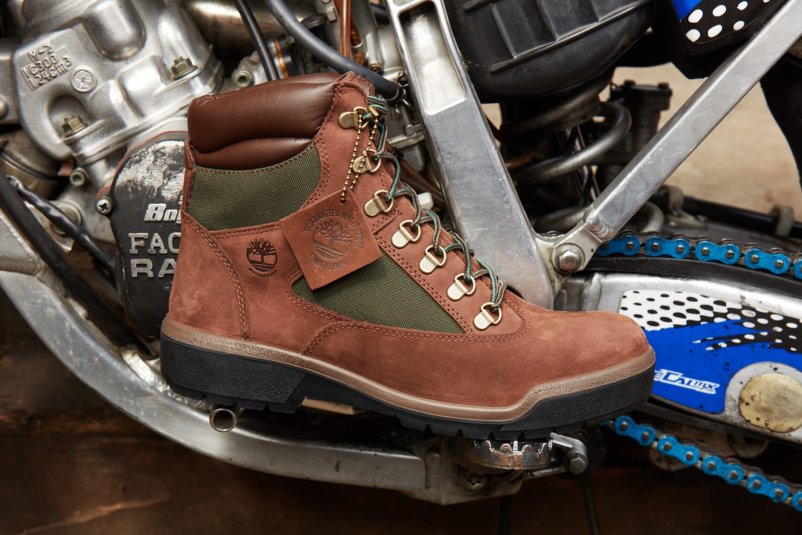 Harlem Biker Benadon Takes the Timberland Field Boot for a Ride Through the  Streets of New York