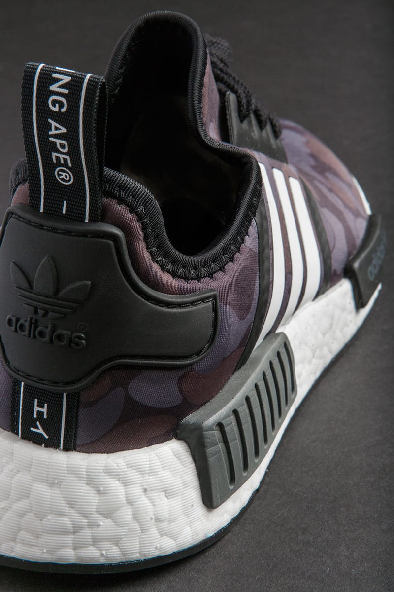 A Closer Look at the A Bathing Ape x adidas NMD Collaboration