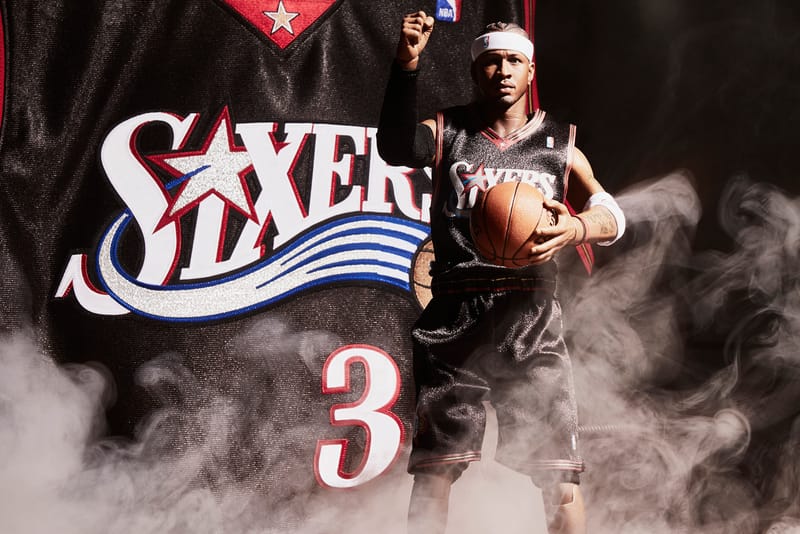 Allen Iverson Mitchell and Ness and ENTERBAY Boxset | Hypebeast