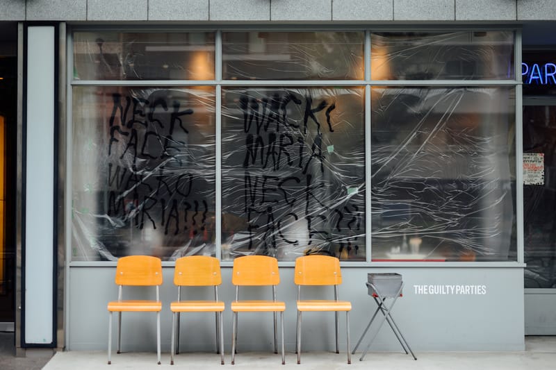 トップス WACKO MARIA ABSTRACT GRAFFITI PRINT L01 WACKO MARIA / THE GUILTY PARTIES / JEAN MICHEL BASQUIAT