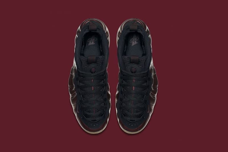 Nike foamposite cheap femme marron