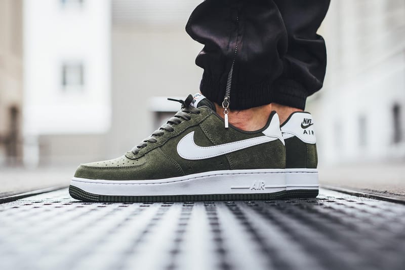 Nike air force hot sale ones olive green