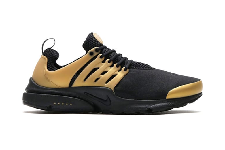 Black and gold store prestos