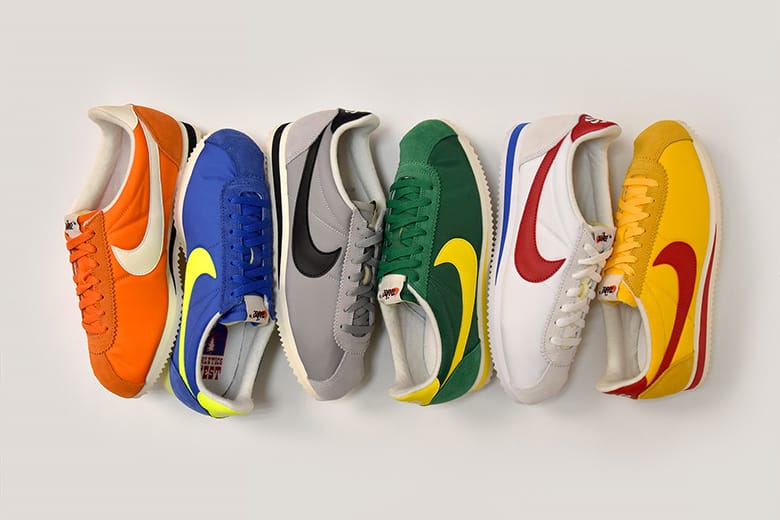 Nike cortez hot sale orange blue