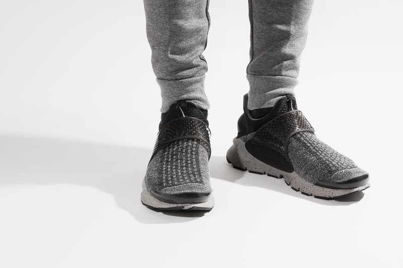 grey nike sock trainers