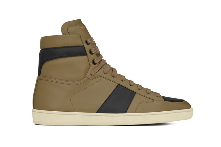 Saint Laurent Signature Court Classic High Top | Hypebeast