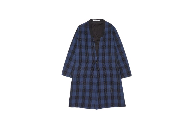 SASQUATCHfabrix. 2016 Fall/Winter Block Check Sashiko Haori