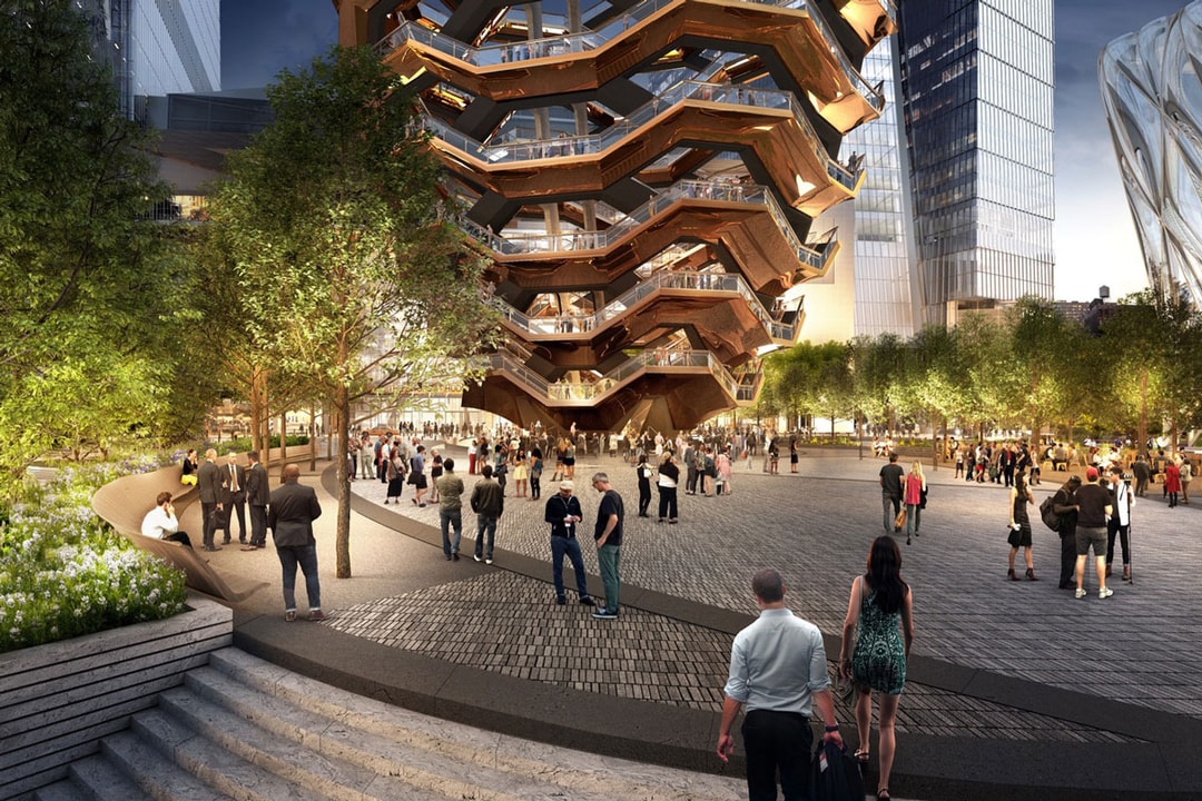 «Сосуд» Томаса Хизервика станет бесконечной лестницей в нью-йоркском Хадсон-Ярдс