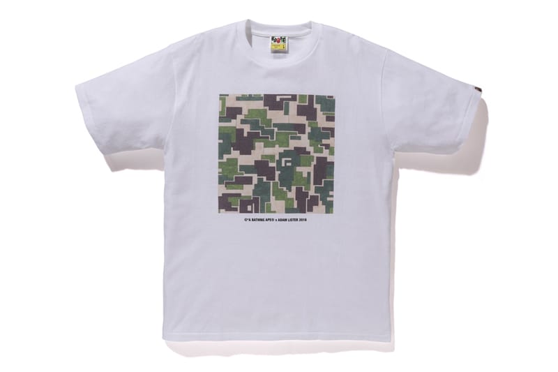 BAPE X Minecraft Adam Lister shops 2016 T-Shirt