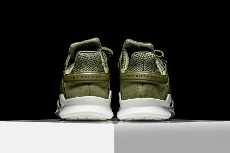 Olive adidas cheap eqt adv