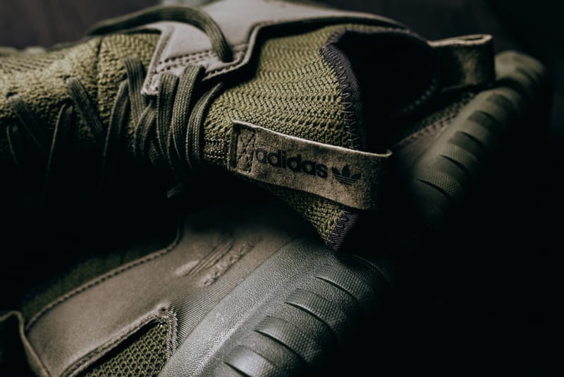 Adidas tubular x store primeknit night cargo