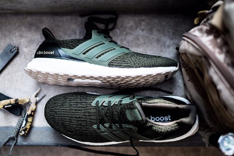 Adidas ultra boost 3.0 olive on sale