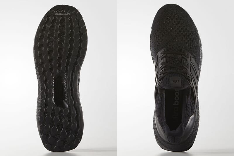 Adidas ultra boost triple black cheap qs