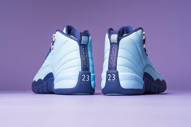 Jordan 12 store blue and purple