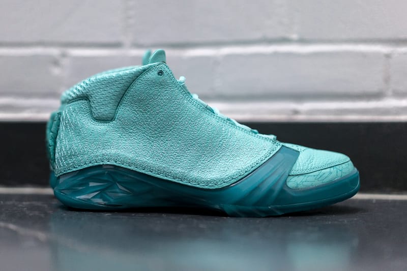 Jordan 23 green best sale