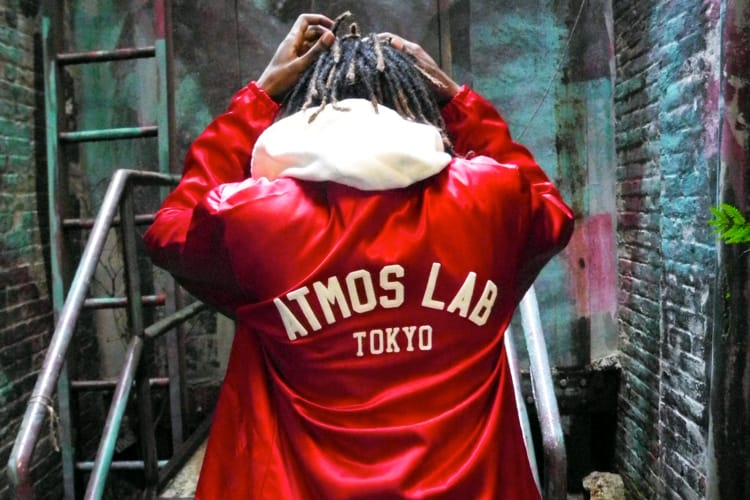 atmos Lab x Ebbets Field Flannels 2016 Satin Jacket atmos Lab x Ebbets Field Flannels 2016 Satin Jacket