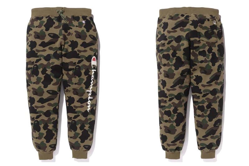 bape champion pants