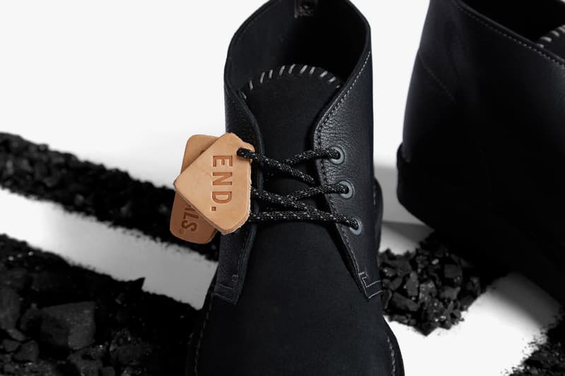 END. x Clarks Originals “Black Diamond” Desert Boot Hypebeast