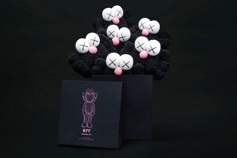 KAWS Unveils Black BFF Statue And Merchandise At The Modern Forth