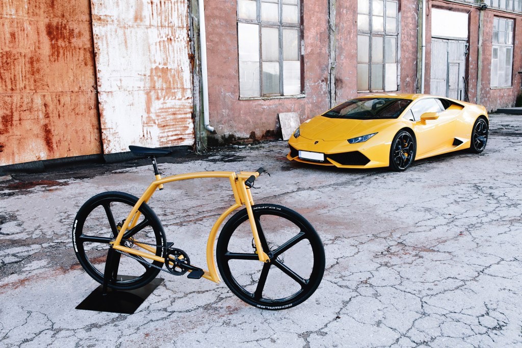 Линии суперкаров определяют новый велосипед Viks, вдохновленный Lamborghini